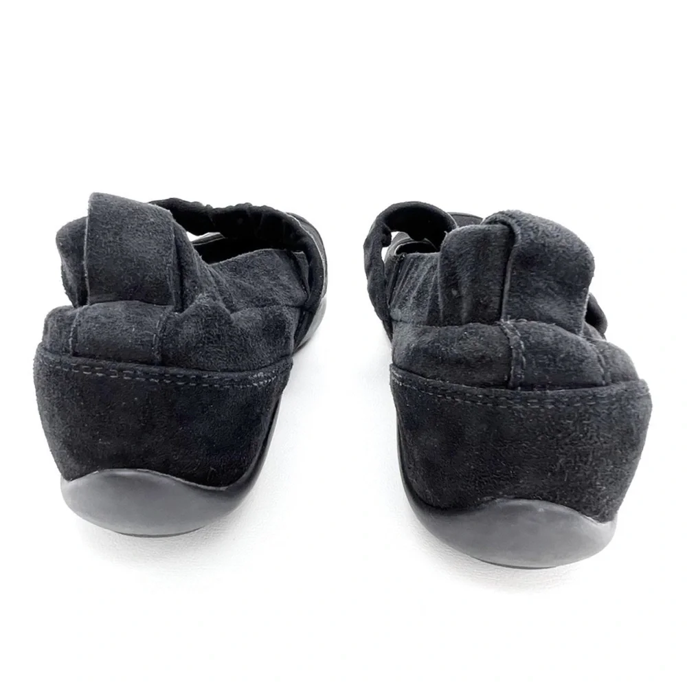 Dansko Shoes ‘Chrissy’ Mary Jane Suede Leather Black Size 36 = 5.5 - 6